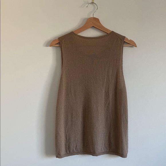 Prada Cashmere-Silk Knit Tank - Picture 7 of 9